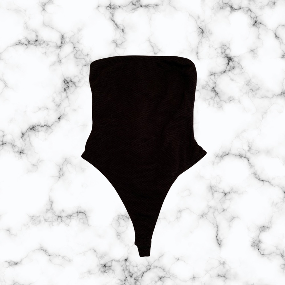 Backless Tube Top Body Suit